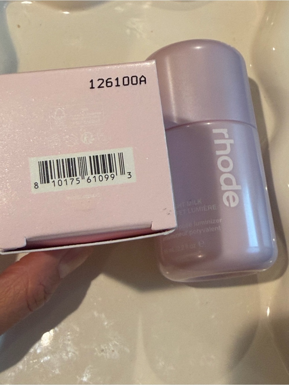 NIB rhode Highlight Milk Multipurpose Luminizer - Picture 2 of 4